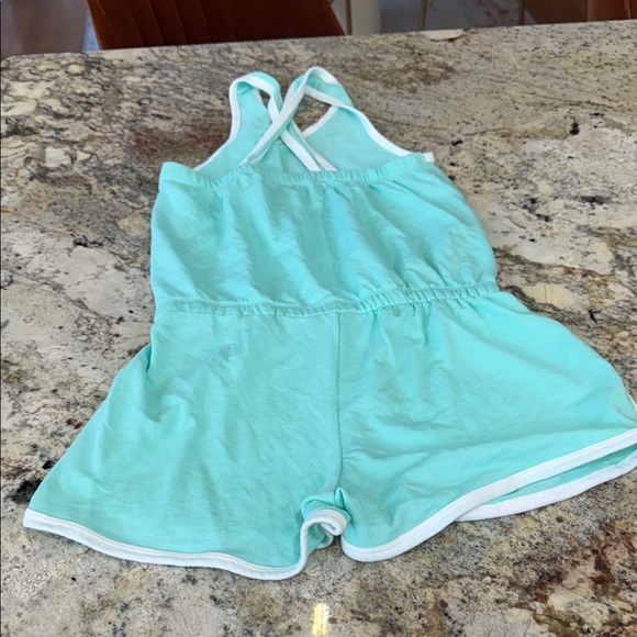 Zelos Aqua Girls Romper Size Medium - Picture 2 of 2
